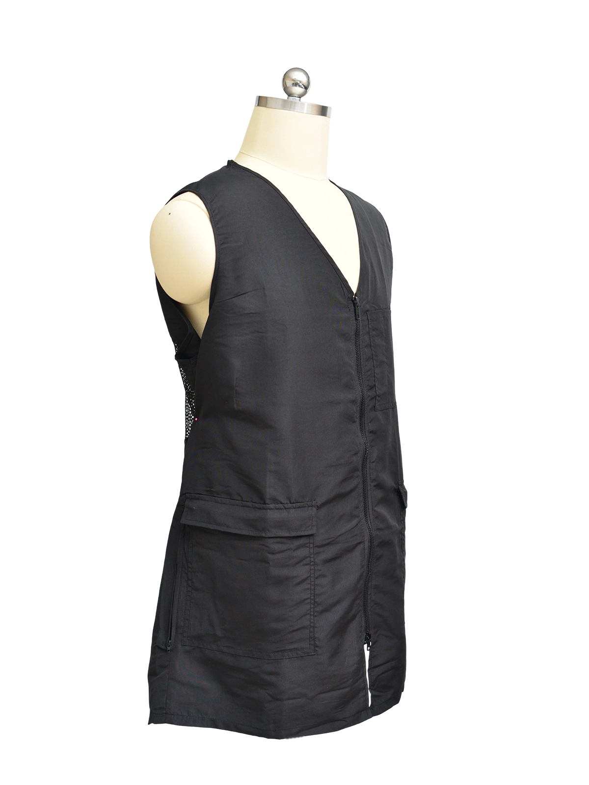Black stylist vest A1012 2 Black stylist vest A1012 2
