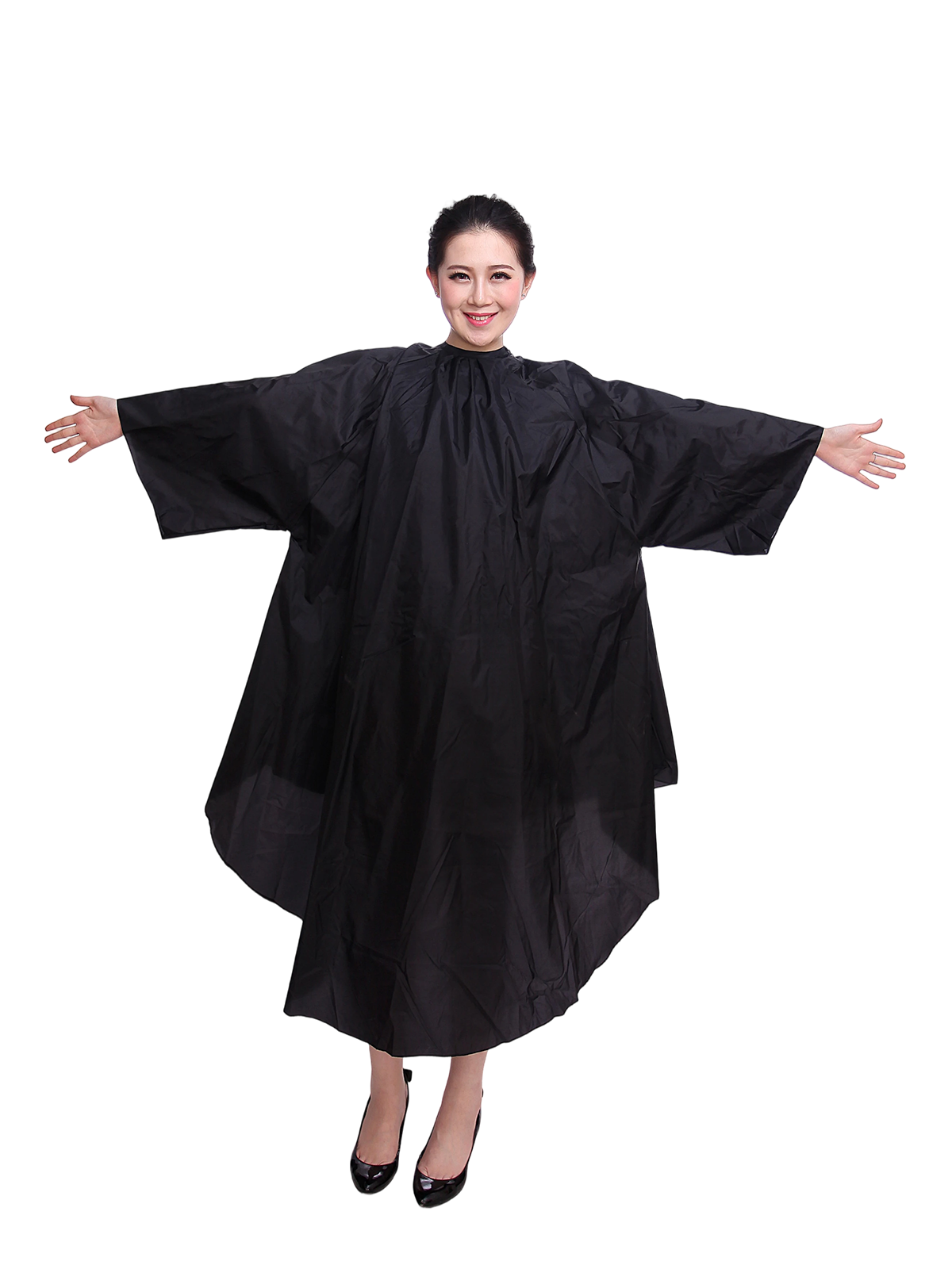 Plus Size Chemical cape with sleeves