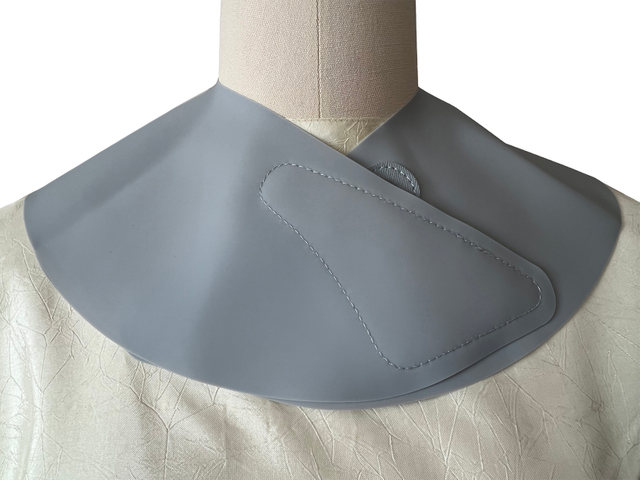 Waterproof Silicone Cutting Collar with Soft Velcro Closure