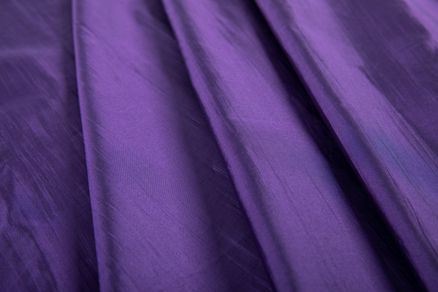Nylon crinkle fabric for salon capes