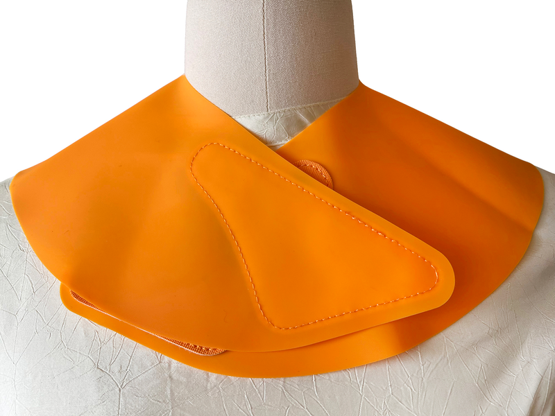 Waterproof Silicone Cutting Collar with Soft Velcro Closure