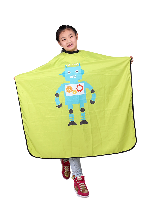 Robot kids salon cape