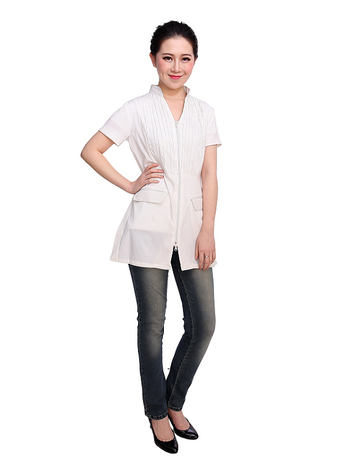White Esthetician uniform B1033 2.png