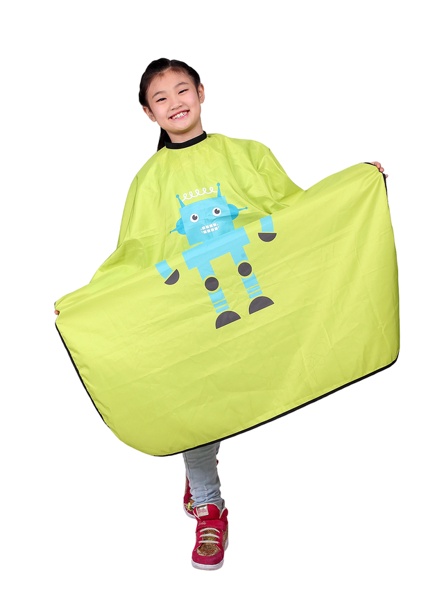 Robot kids salon cape