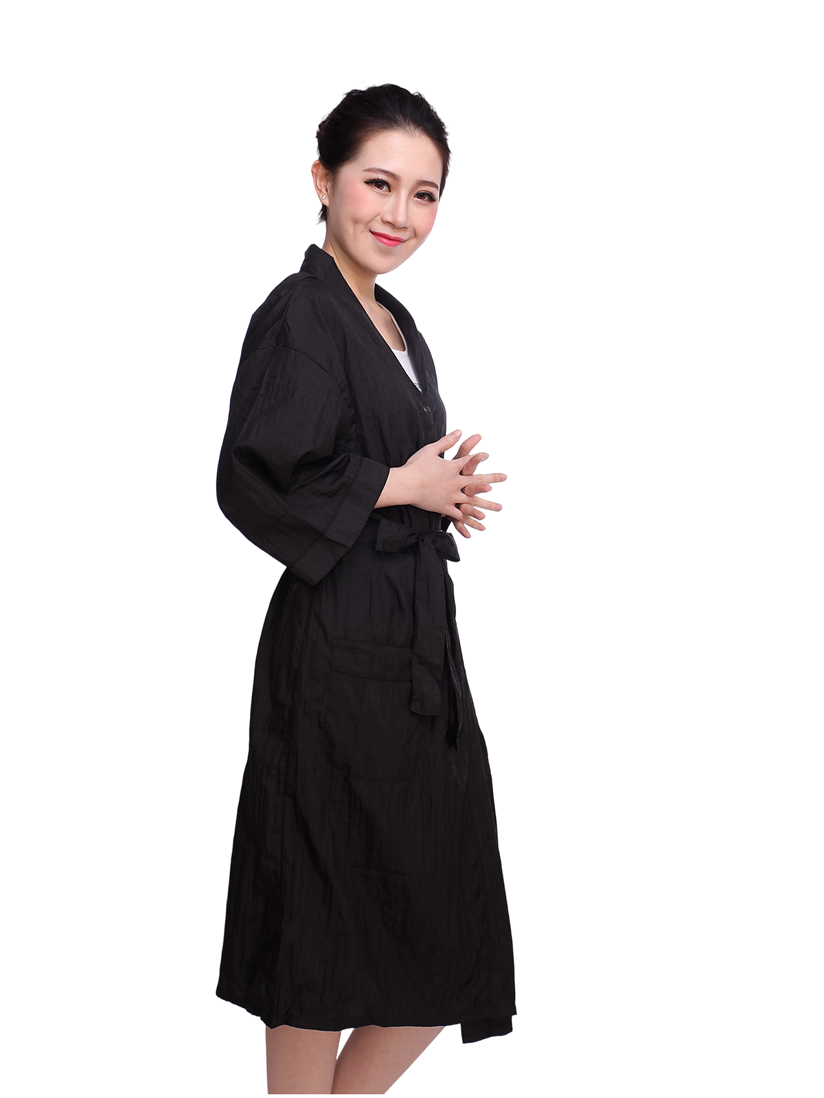 Unisex salon client robe
