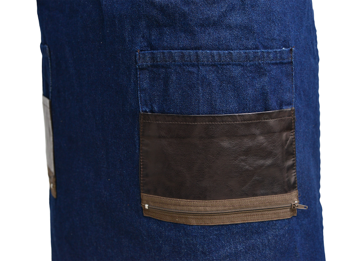 Premium Denim Professional Stylist Apron with Multi-Pocket Storage